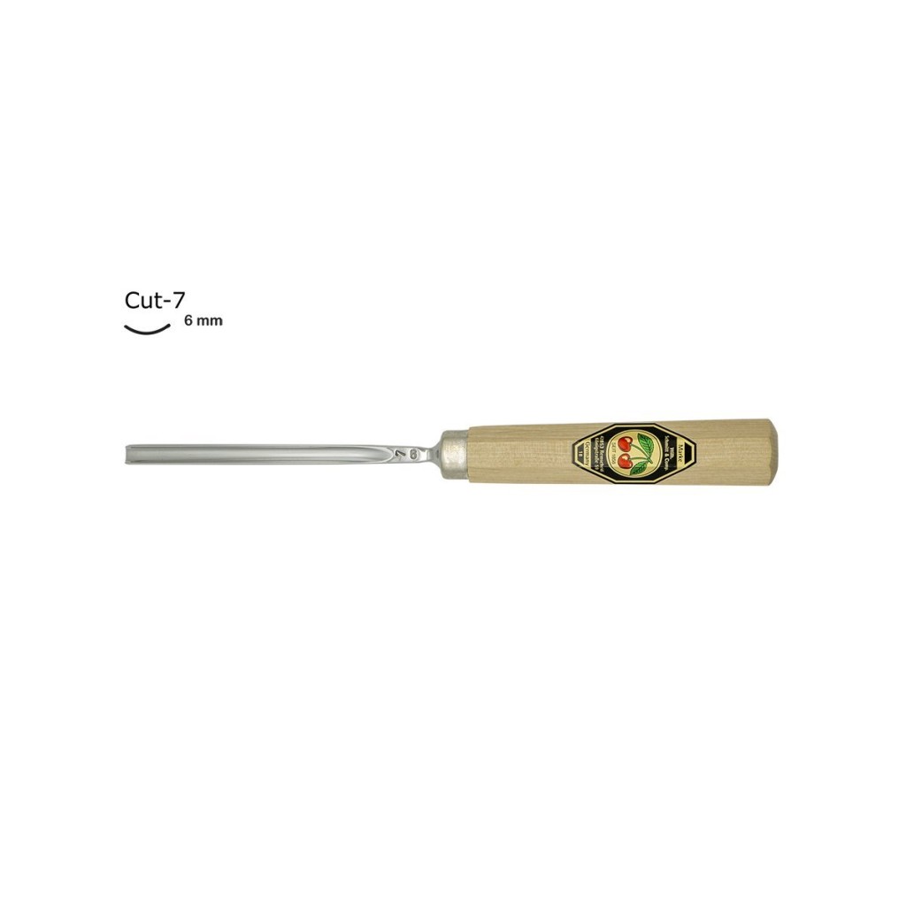 Kirschen Düz Oluklu Ağız Oyma Iskarpelası Cut7 - 6mm nasıl kullanılır