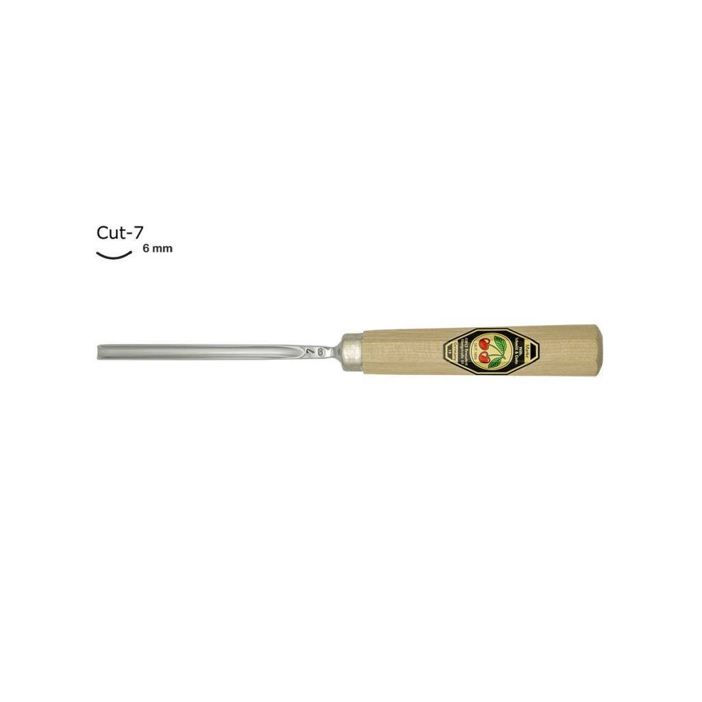 Kirschen Düz Oluklu Ağız Oyma Iskarpelası Cut7 - 6mm nasıl kullanılır