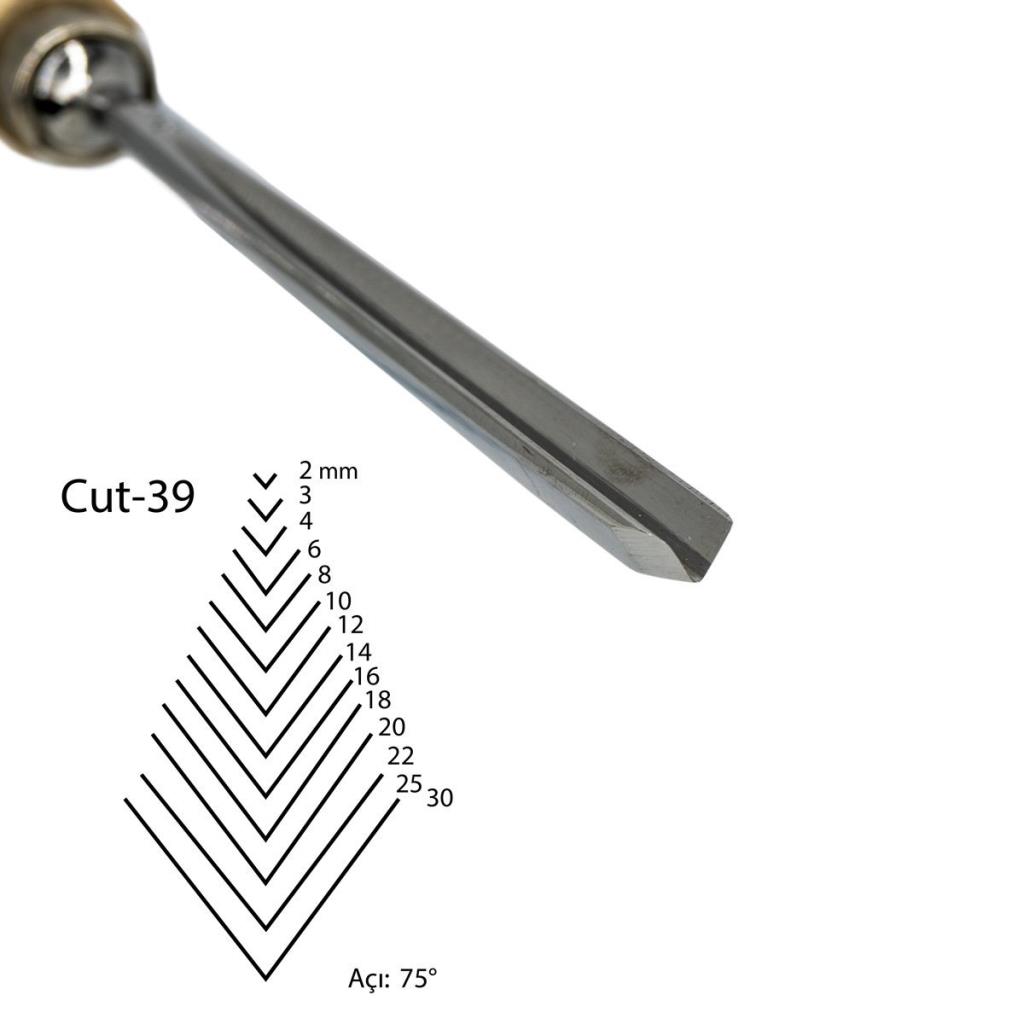 Kirschen Düz V Ağız Oyma Iskarpelası Cut39 - 6mm nasıl kullanılır