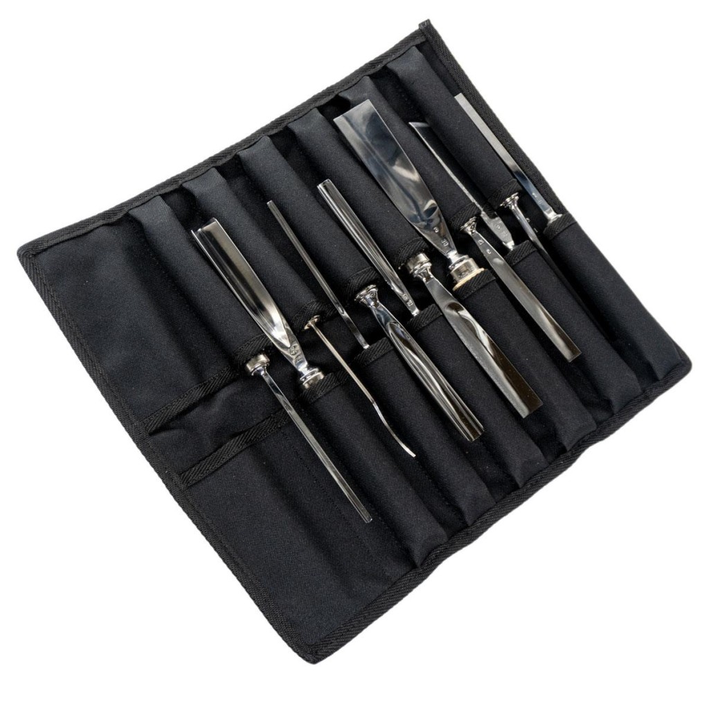 Kirschen Prof. Ahşap Oyma Seti 12 Parça Rulo Bez Çantalı Özel Ahşap Kutulu nasıl kullanılır