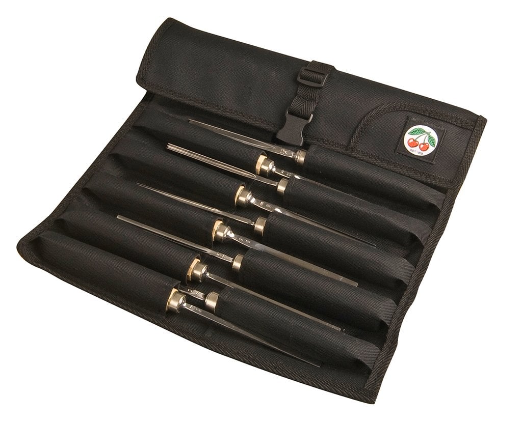 Kirschen Two Cherries Ahşap Oyma Temel Set 10 Parça Rulo Bez Çantalı fiyatı