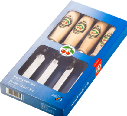 Kirschen Two Cherries Ahşap Saplı Düz Iskarpela Seti 4 Parça fiyatı