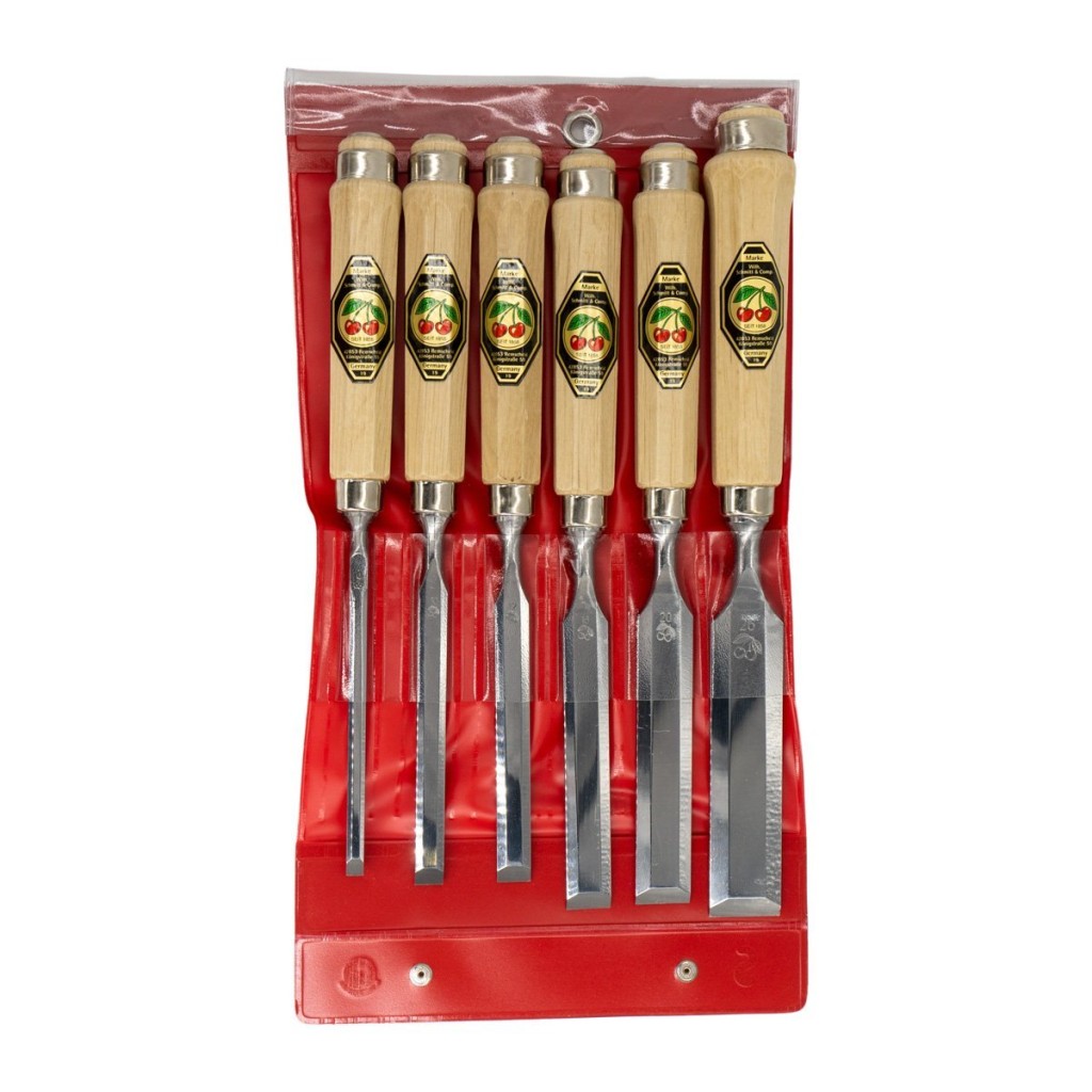 Kirschen Two Cherries Ahşap Saplı Düz Iskarpela Seti 6 Parça Poşetli nereden bulurum