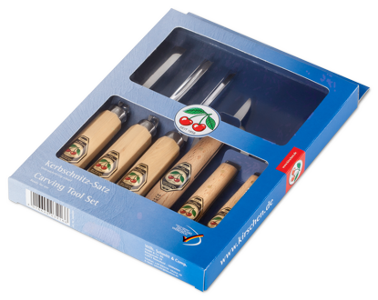 Kirschen Two Cherries Ahşap Yontma ve Oyma Seti 6 Parça fiyatı