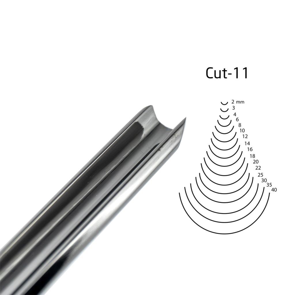 KIRSCHEN  Two Cherries Düz Tip Geniş Oluklu Iskarpela 10 mm Cut11 (3111010) nasıl kullanılır