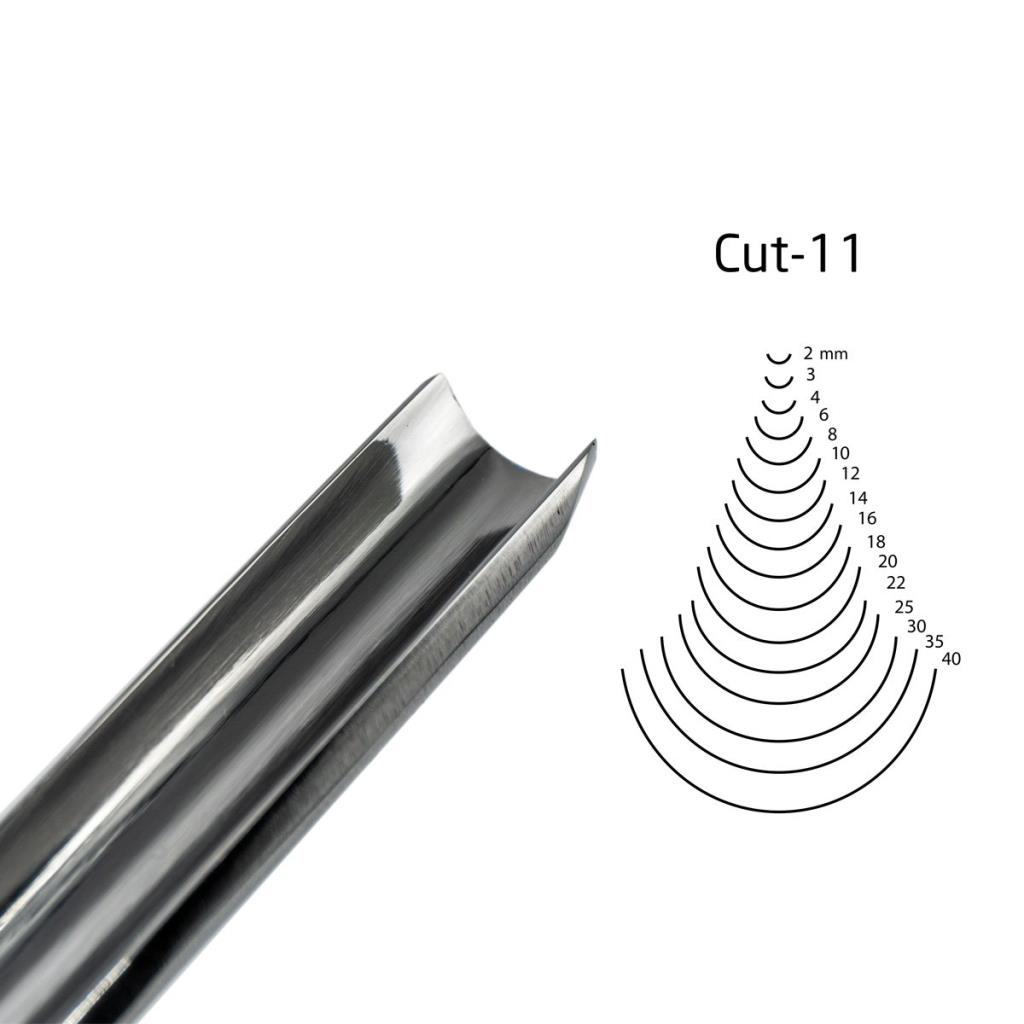 KIRSCHEN Two Cherries Düz Tip Geniş Oluklu Iskarpela 12 mm Cut11 (3111012) nasıl kullanılır