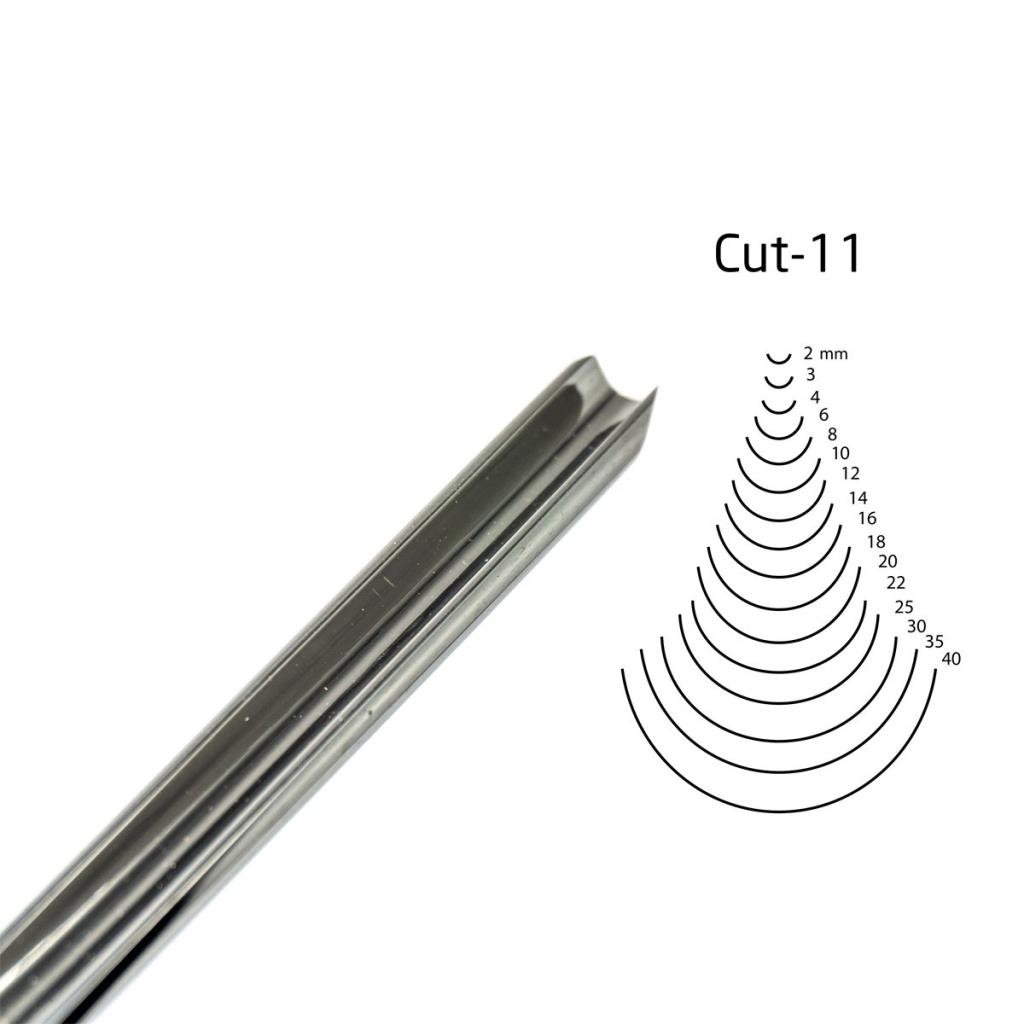 KIRSCHEN  Two Cherries Düz Tip Geniş Oluklu Iskarpela 4 mm Cut11 (3111004) nasıl kullanılır