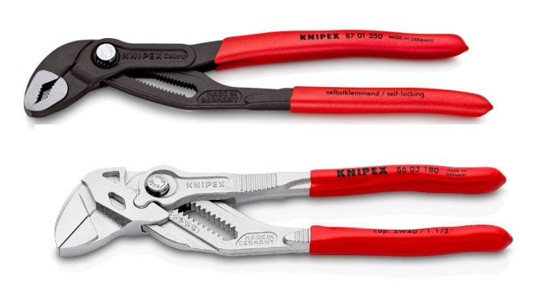KNIPEX 2'li Fort Pense Seti Cobra+Rekor Tutucu Çeneli (003120V03) nasıl kullanılır