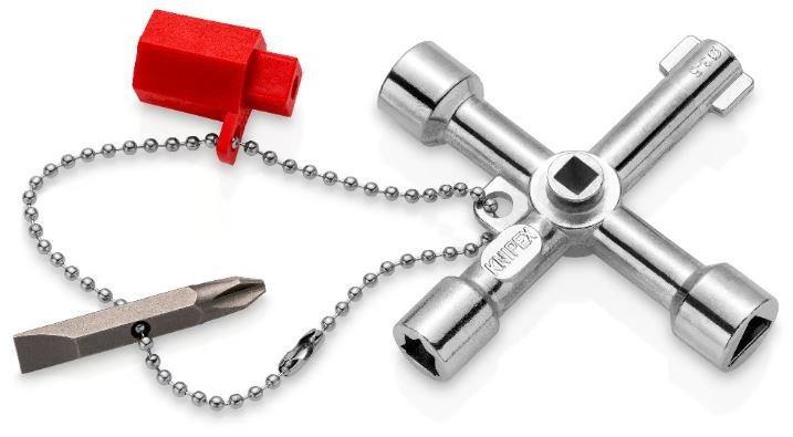 KNIPEX Çok Fonksiyonlu Kumanda Dolap - Pano Anahtarı (001103) fiyatı