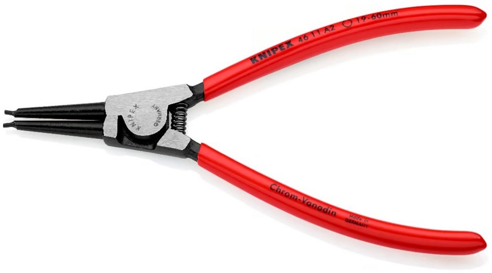 KNIPEX Düz Uçlu Dış Segman Pensesi 180 mm (4611A2) nasıl kullanılır