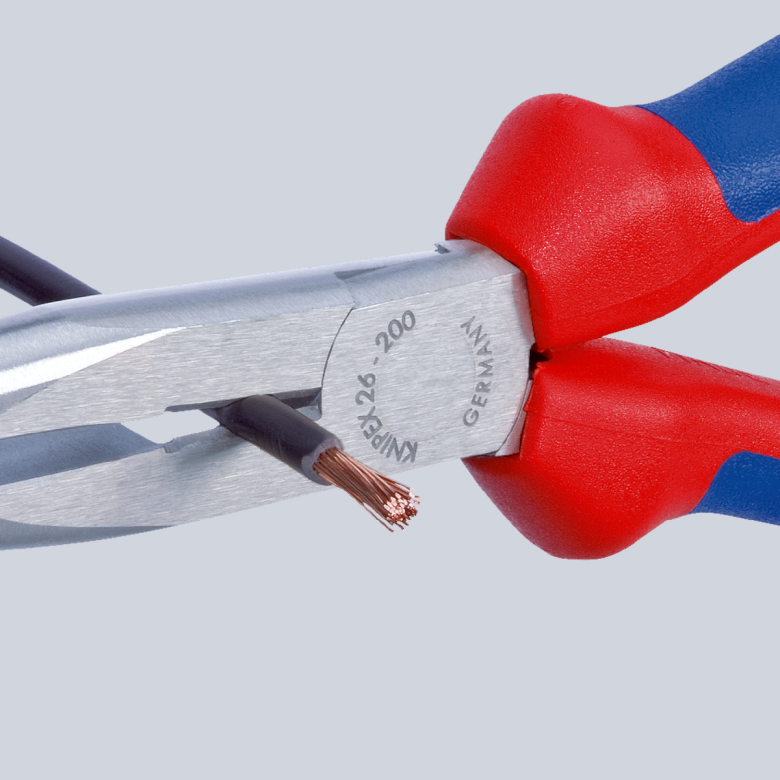 KNIPEX Eğri Ağız Kargaburun 200 mm (2622200) ne işe yarar