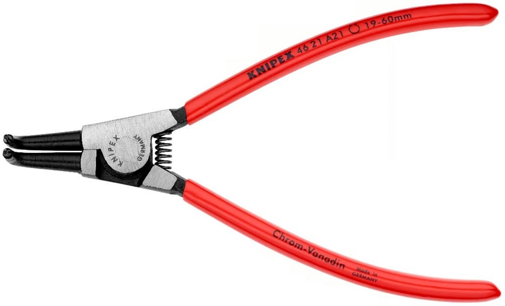 KNIPEX Eğri Uçlu Dış Segman Pensesi 170 mm (4621A21) nereden bulurum
