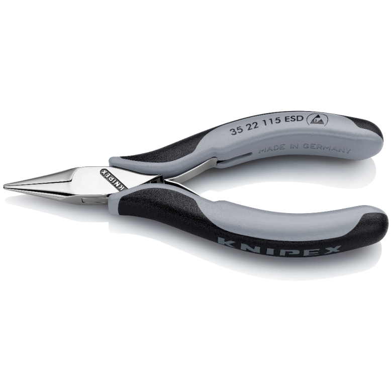 KNIPEX Elektronikçi Kargaburun 115 mm (3522115ESD) fiyatı