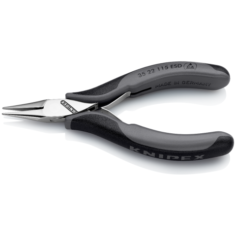 KNIPEX Elektronikçi Kargaburun 115 mm (3522115ESD) nasıl kullanılır