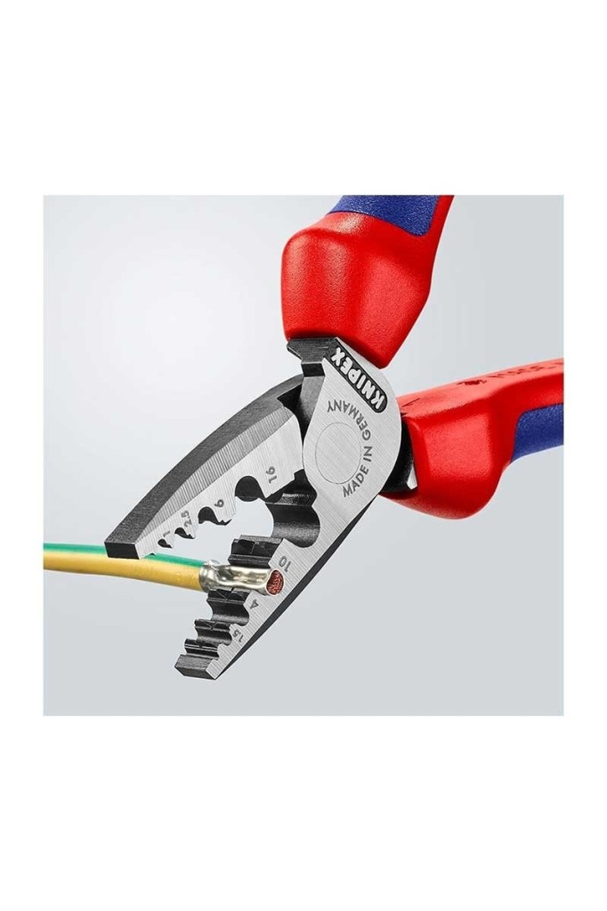 KNIPEX Kablo Pabuç Sıkma Pensesi (9772180) ne işe yarar