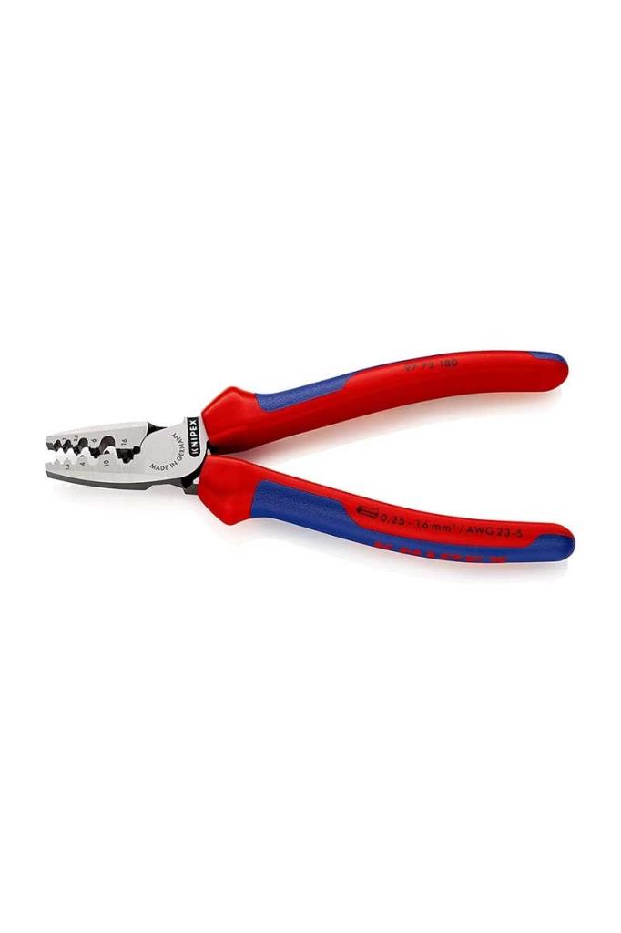 KNIPEX Kablo Pabuç Sıkma Pensesi (9772180) nasıl kullanılır