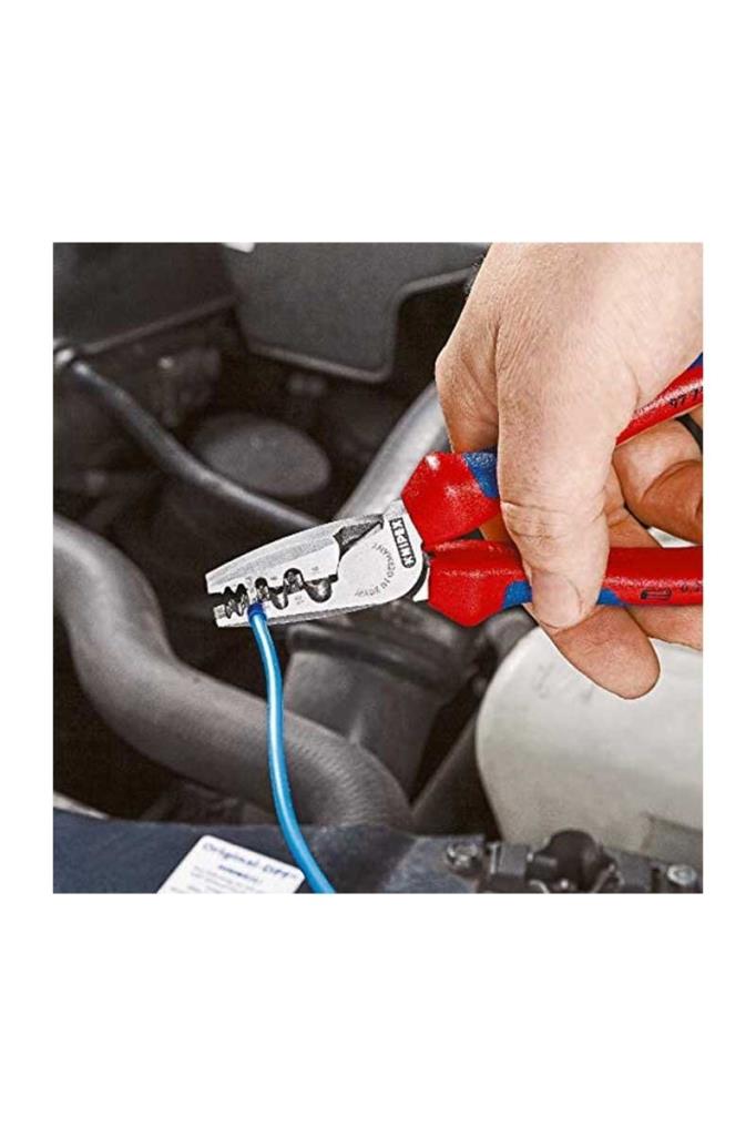 KNIPEX Kablo Pabuç Sıkma Pensesi (9772180) ne işe yarar