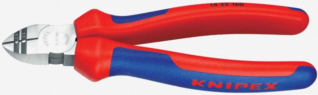 KNIPEX Kablo Sıyırıcılı Yan Keski 160 mm (1422160) fiyatı