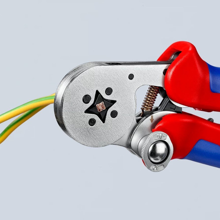 KNIPEX Kablo Yüksük Pabuç Sıkma Pensesi (975504) ne işe yarar