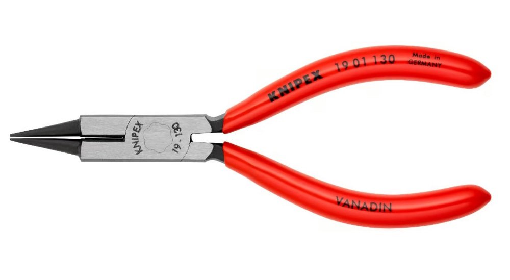 KNIPEX Kesicili Kuyumcu Pensesi - Yuvarlak Uçlu Kargaburun (1901130) nasıl kullanılır