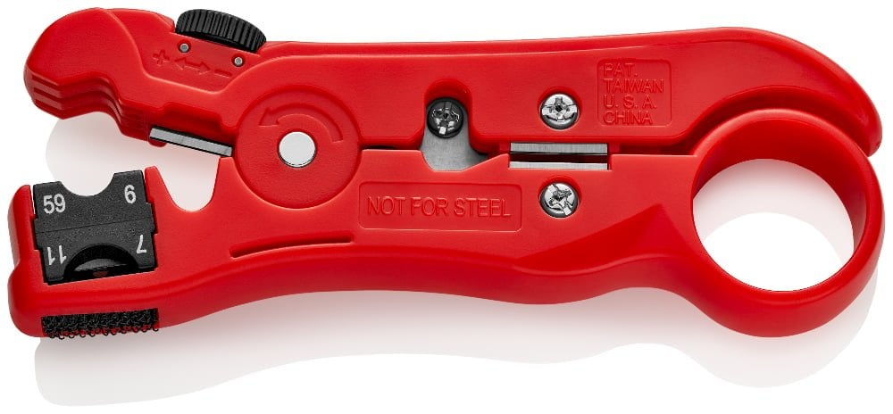KNIPEX Koaksiyel - Cat - Veri Kabloları Soyma Sıyırma Aletib (166006) fiyatı
