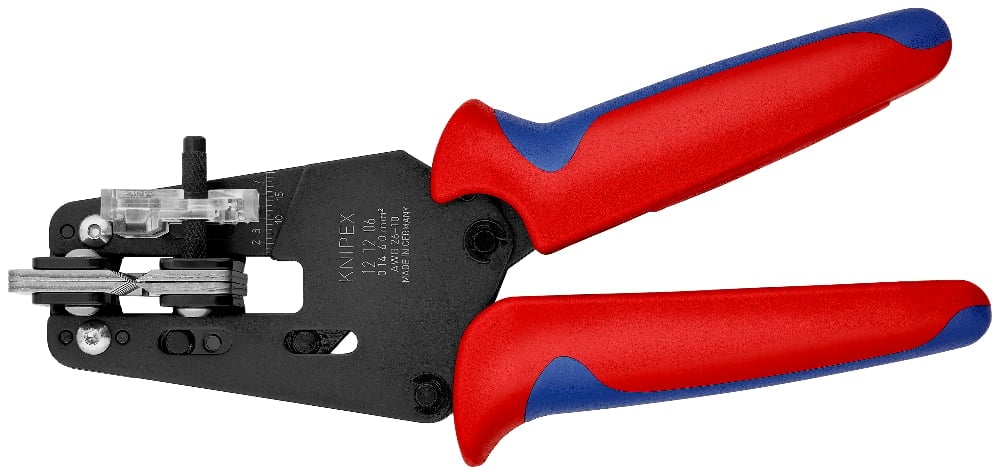 KNIPEX Otomatik Kablo Sıyırma Pensesi 195 mm (121206) nasıl kullanılır