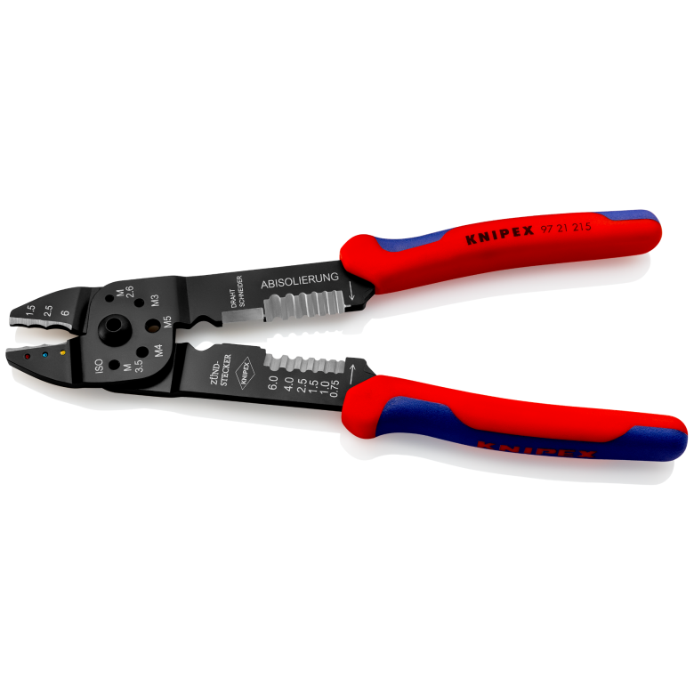 KNIPEX Pabuç Sıkma ve Kablo Sıyırma Pensesi (9721215) nasıl kullanılır