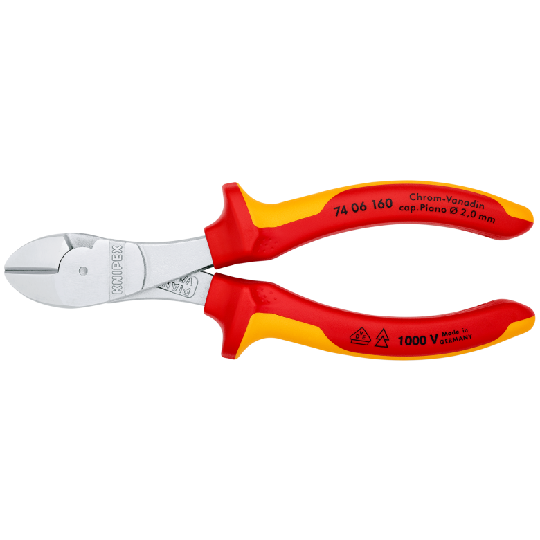 KNIPEX VDE 1000 Volt Ağır Hizmet Tipi Yan Keski 160 mm (7406160) nereden bulurum