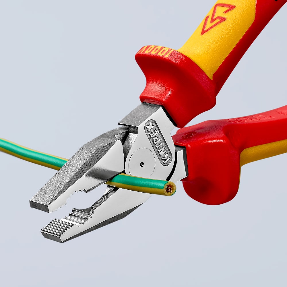 KNIPEX VDE 1000 Volt Ağır Tip Kombine Pense (0206180) ne işe yarar