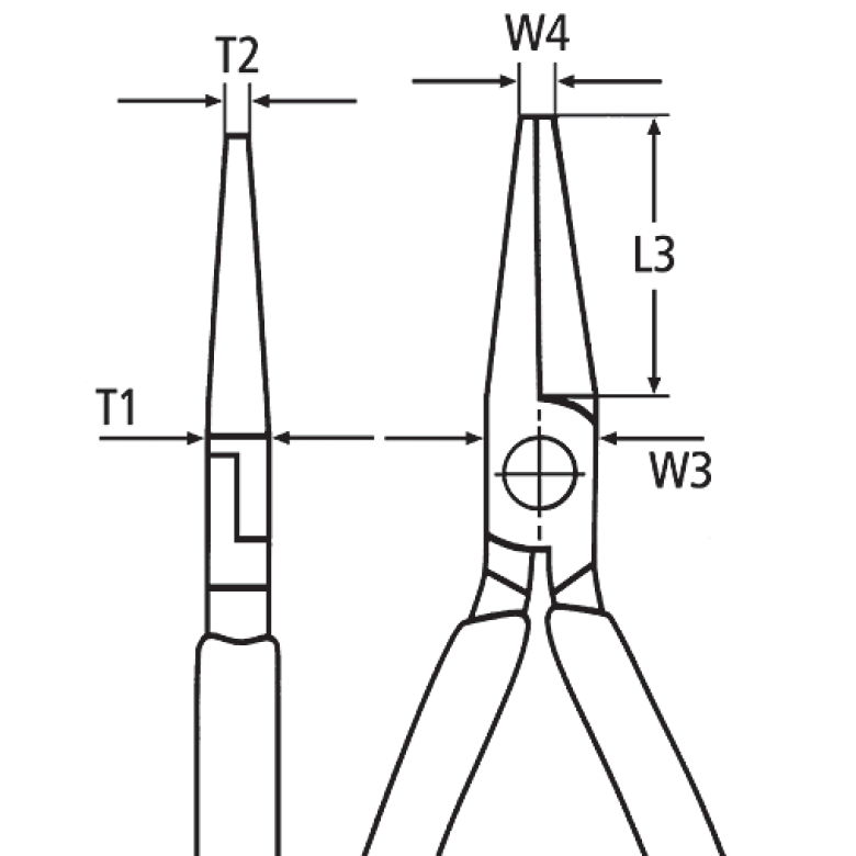 KNIPEX VDE 1000 Volt Leylek Tip Kargaburun 200 mm (2616200) nereden bulurum