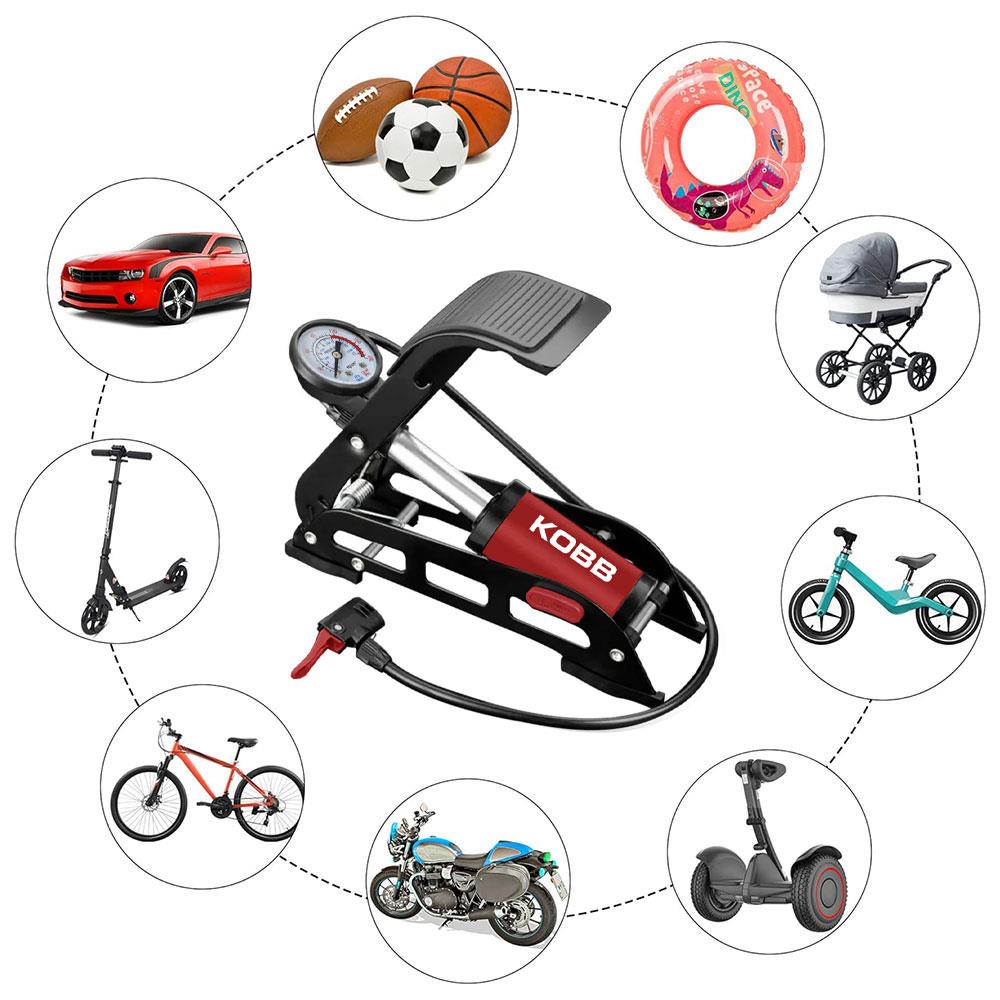 KOBB KB0901 87PSI Analog Basınç Göstergeli Ayak Pompası nasıl kullanılır