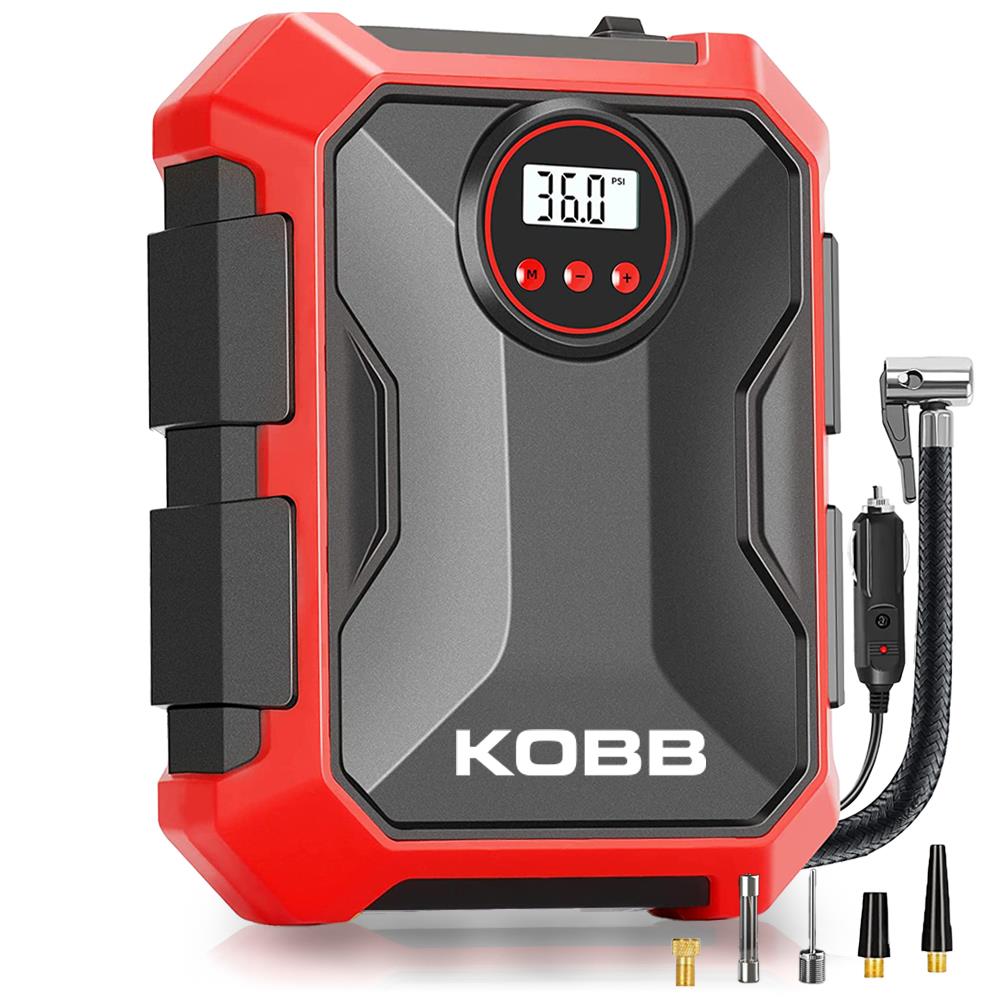 KOBB KB200 12Volt 150 PSI Ayarlanabilir Dijital Basınç Göstergeli Hava Lastik Şişirme Pompası fiyatı