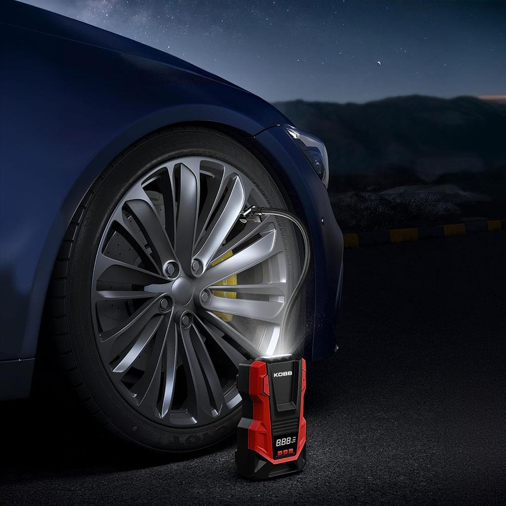 KOBB KB220 12Volt/220Volt 150 PSI Dijital Basınç Göstergeli Lastik Şişirme Pompası ne işe yarar