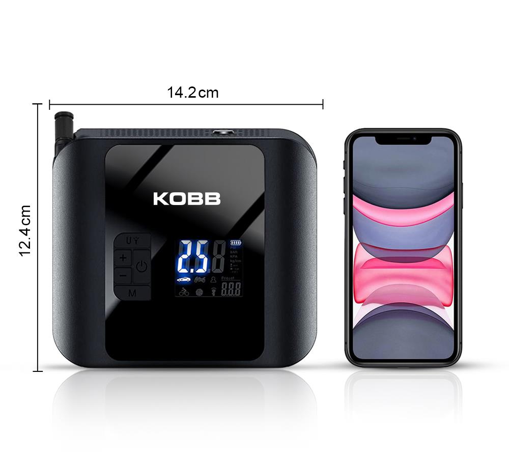 KOBB KB420 12Volt/Şarjlı 150PSI Taşınabilir Dijital Basınç Göstergeli Led Aydınlatmalı Lastik Şişirme Pompası nereden bulurum