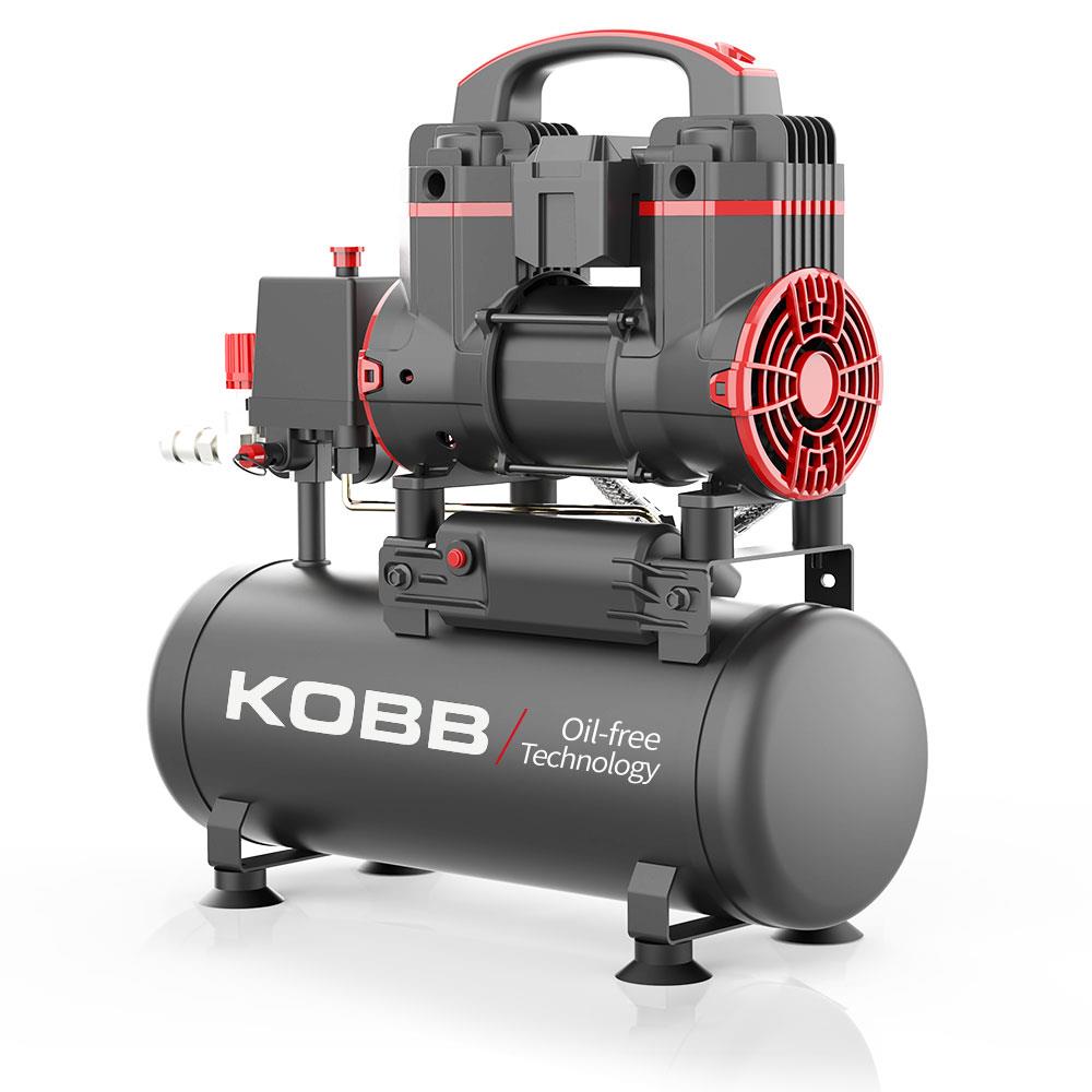 KOBB KBK8S 1.2HP 8Lt 8Bar Yağsız Sessiz Taşınabilir Hava Kompresörü fiyatı