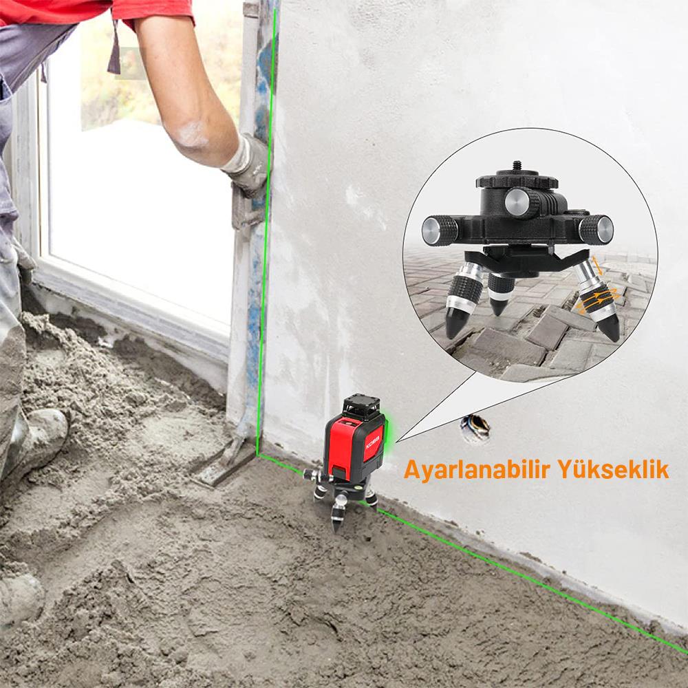 KOBB KBL2 Üç Eksenli Hassas Ayarlanabilir Lazer Hizalama Tripodu ne işe yarar