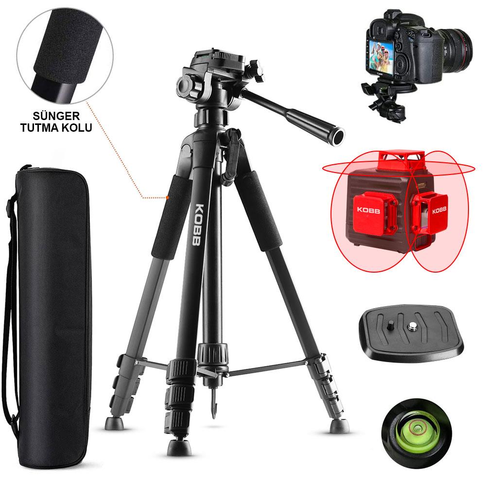 KOBB KBL20T 160CM Su Terazili Profesyonel Alüminyum Lazer Tripod nereden bulurum