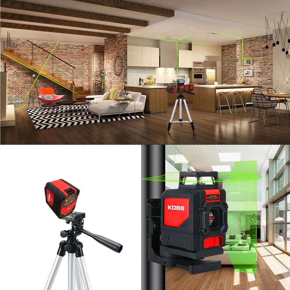 KOBB KBL30GTP 25 Metre Profesyonel Yatay 360° ve Dikey Otomatik Hizalamalı Yeşil Çapraz Çizgi Lazer Distomat + Tripod nereden bulurum