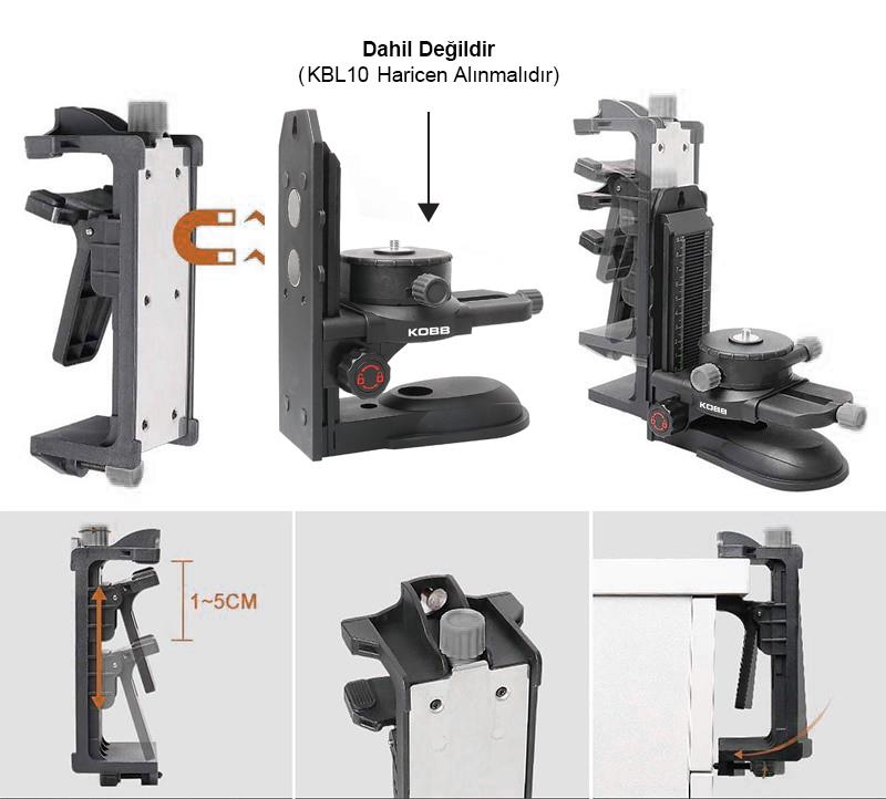 KOBB KBL6 Mıknatıslı Lazer Hizalama Sabitleme Aparatı ne işe yarar