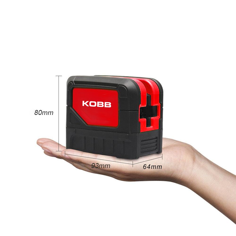 KOBB KBL92G Yatay ve Dikey Otomatik Hizalamalı Yeşil Çapraz Çizgi Lazer, 2 Noktalı Şakül Lazer Distomat + Mini Tripod nasıl kullanılır