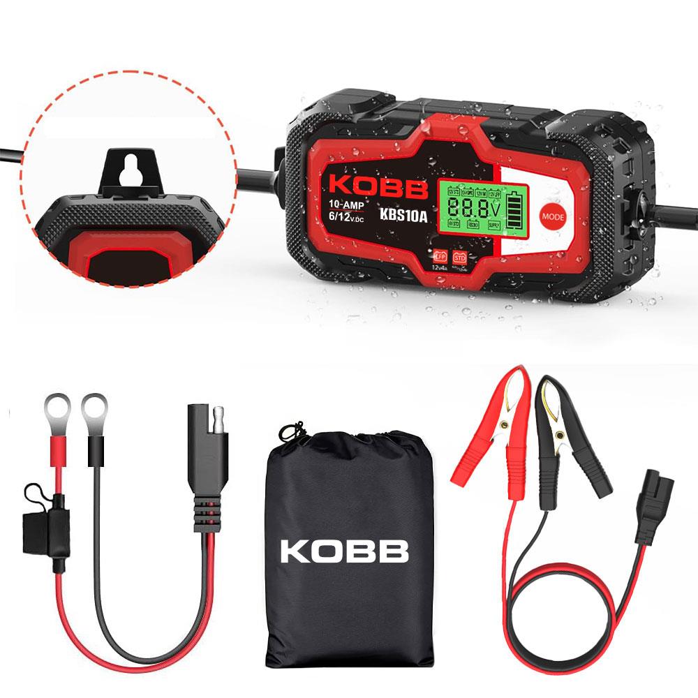 KOBB KBS10A 6/12V 200A Dijital Akü Şarj / Akü Bakım / Desülfatör ve Power Supply nasıl kullanılır