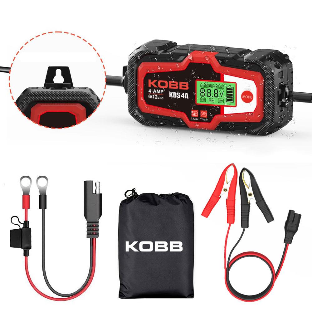 KOBB KBS4A 6/12V 120A Dijital Akü Şarj / Akü Bakım / Desülfatör ve Power Supply nasıl kullanılır