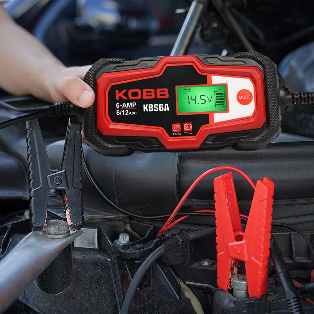 KOBB KBS6A 6/12V 150A Dijital Akü Şarj / Akü Bakım / Desülfatör ve Power Supply ne işe yarar