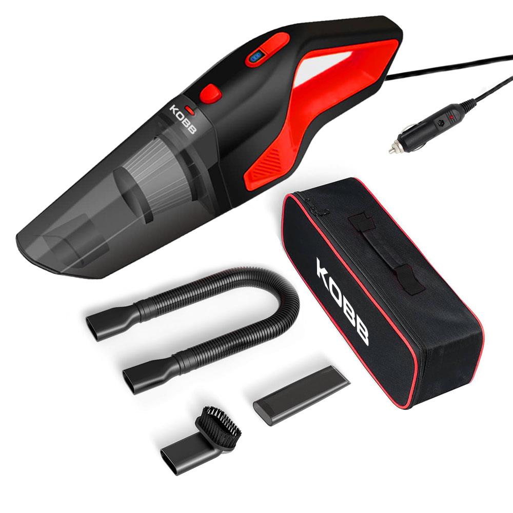 KOBB KBV12 12Volt/120Watt Araç Süpürgesi + 5 Parça Aksesuar Seti + Taşıma Çantası nasıl kullanılır