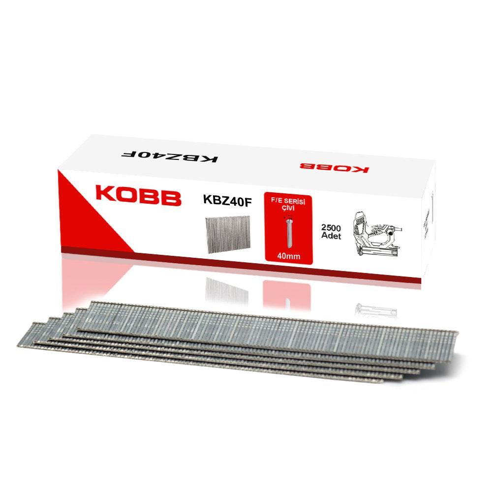 KOBB KBZ40F 40mm 2500 Adet F/E/J/8 Serisi Ağır Hizmet Tipi Kesik Başlı Çivi nasıl kullanılır