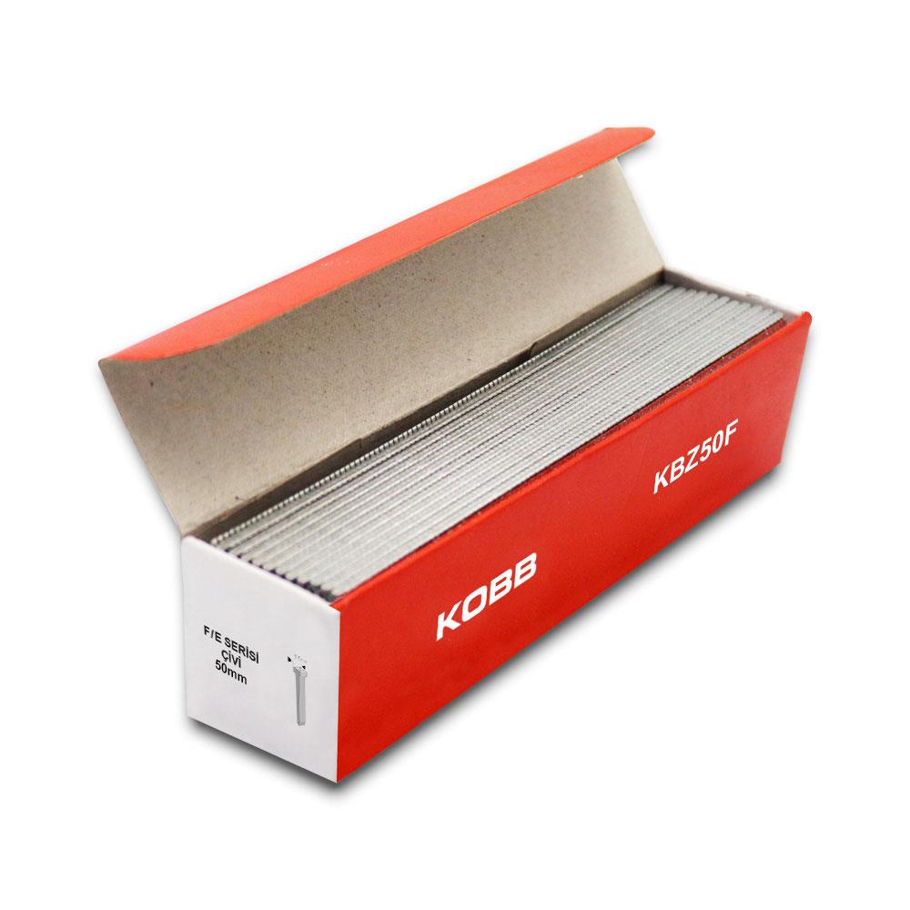 KOBB KBZ50F 50mm 2500 Adet F/E/J/8 Serisi Ağır Hizmet Tipi Kesik Başlı Çivi nereden bulurum