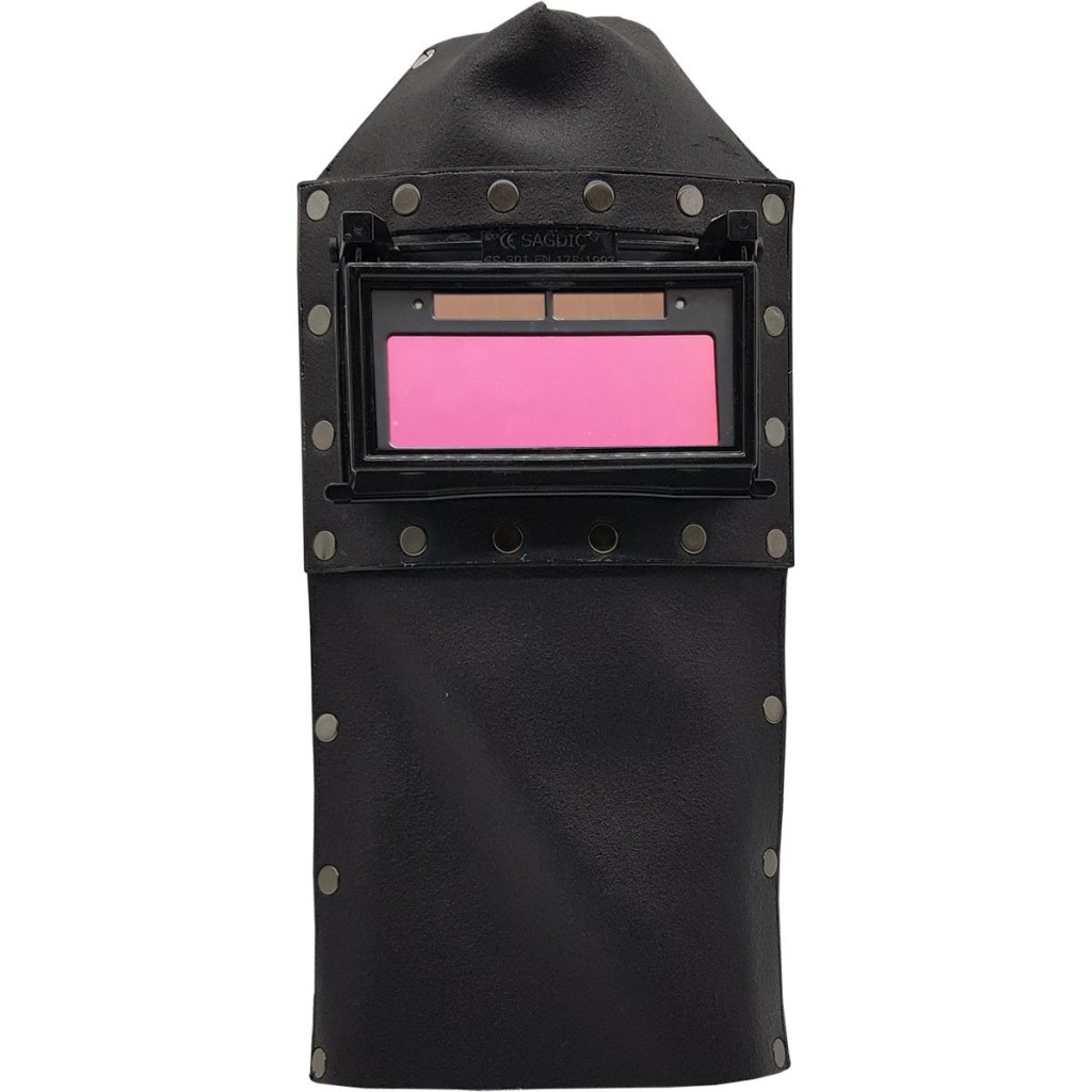 Kolormatik Kaynakçı Baş Maskesi Deri Kapaklı Colormatik Kaynak Maskesi fiyatı