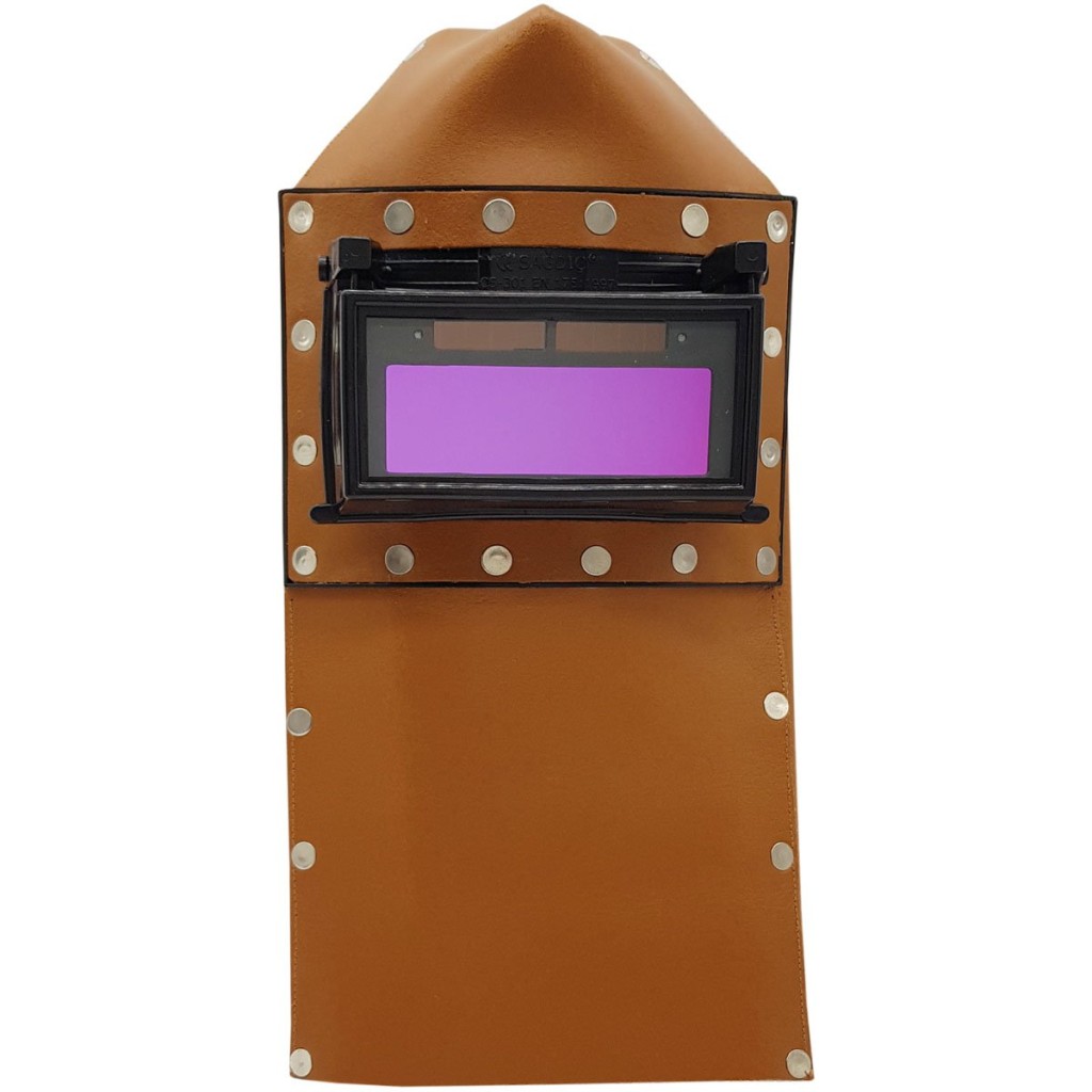 Kolormatik Kaynakçı Baş Maskesi Deri Kapaklı Colormatik Kaynak Maskesi nasıl kullanılır