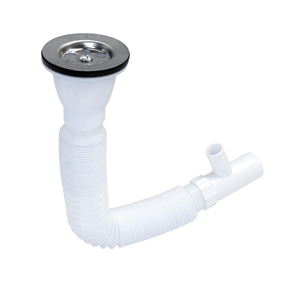Körüklü Lavabo Sifonu Çamaşır Bulaşık Makine Çıkışlı Ø32mm fiyatı
