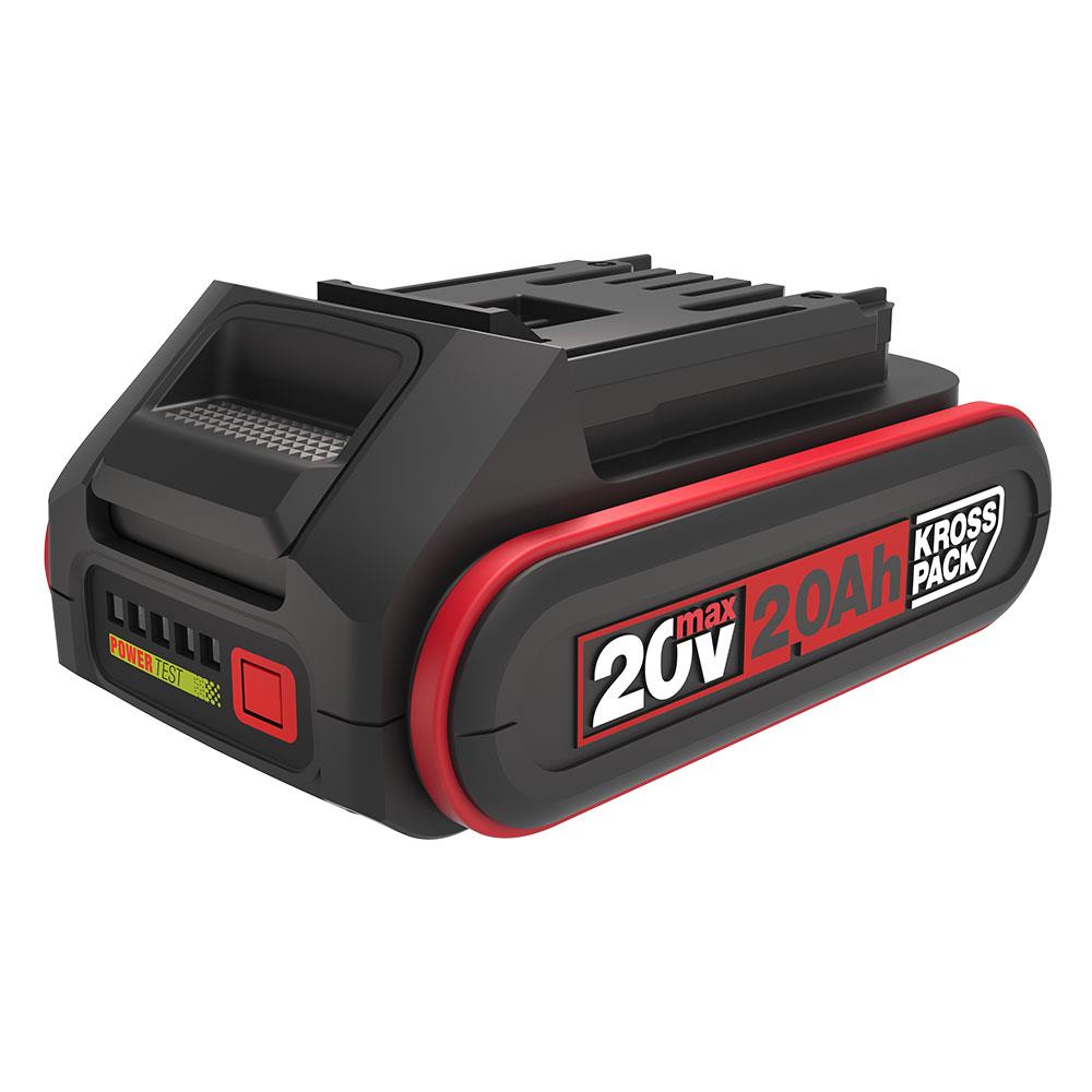 Kress KAB20 20Volt 2.0Ah. Li-ion Kross Pack Profesyonel Yedek Akü fiyatı